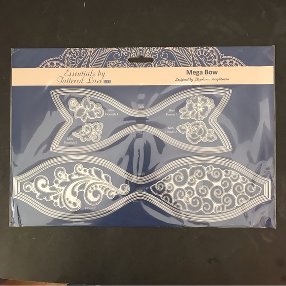 Tattered Lace dies: Mega Bow 12 pcs dies - Picture 2 of 14